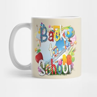 Back to school in Spring Mug